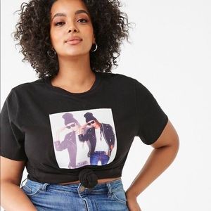 Plus Size Pop out Tee